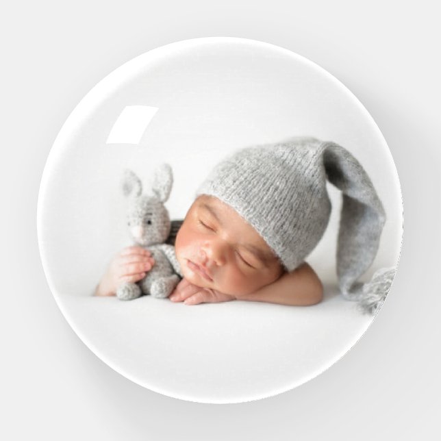 Photograph Home Work Personal Paperweight (Front)