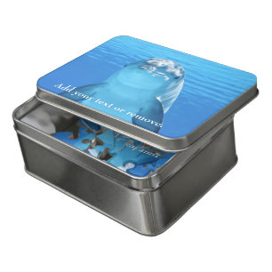 Photograph of a playful "bottlenose dolphin", jigsaw puzzle