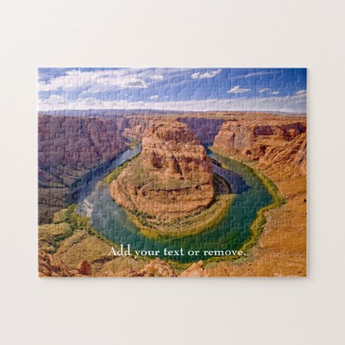Photograph of Horseshoe Bend Gran Canyon Arizona Jigsaw Puzzle