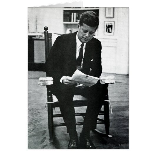 Photograph of John F. Kennedy 2 Cards (Front)