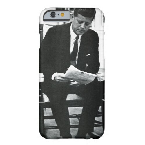 Photograph of John F Kennedy 2 Barely There iPhone 6 Case