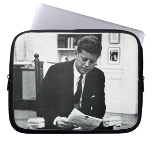 Photograph of John F. Kennedy 2 Laptop Sleeve