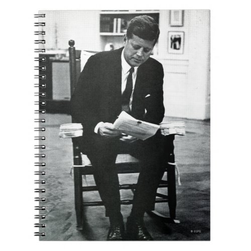 Photograph of John F Kennedy 2 Notebook