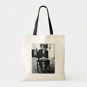 Photograph of John F. Kennedy 2 Tote Bag