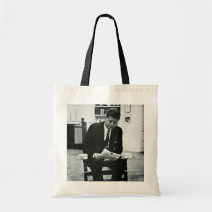 Photograph of John F. Kennedy 2 Tote Bag