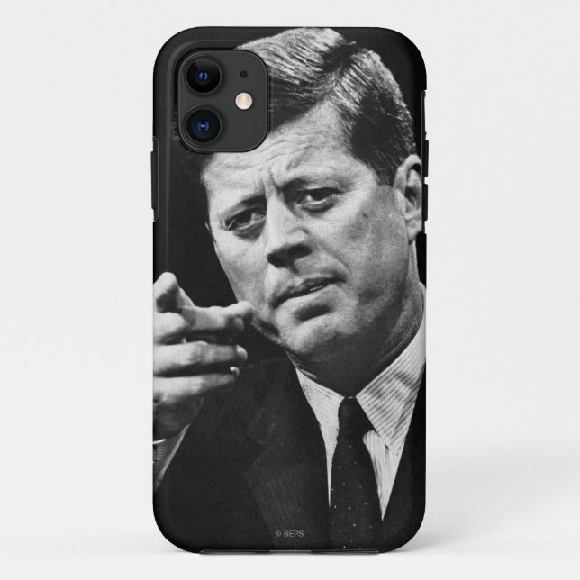 Photograph of John F. Kennedy 3 Case-Mate iPhone Case (Back)