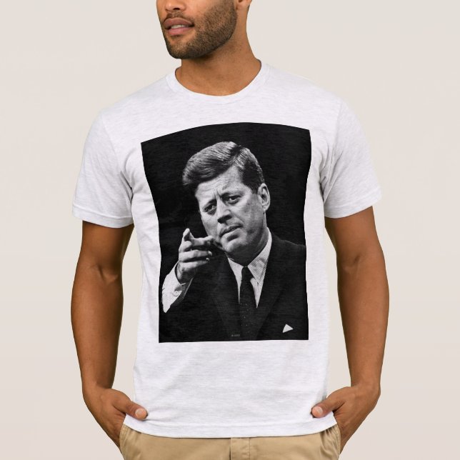 Photograph of John F. Kennedy 3 T-Shirt (Front)