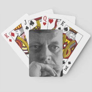Photograph of John F. Kennedy Poker Cards