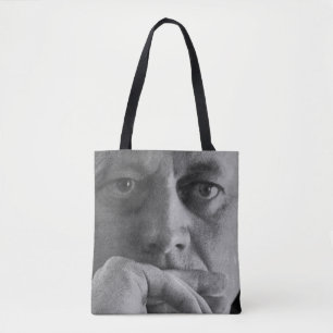 Photograph of John F. Kennedy Tote Bag