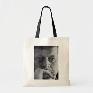 Photograph of John F. Kennedy Tote Bag