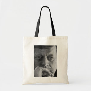 Photograph of John F. Kennedy Tote Bag