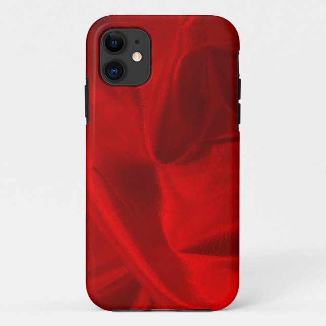 Photograph of Metallic Red Lame' Case-Mate iPhone Case (Back)