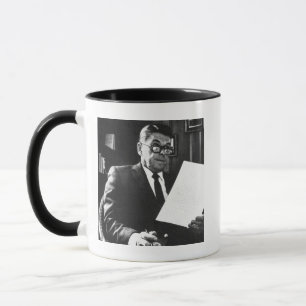 Photograph of Ronald Reagan Mug