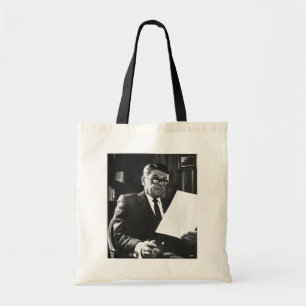 Photograph of Ronald Reagan Tote Bag
