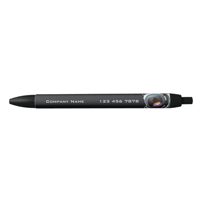 Photographe Black & White  Promotional Pen (Front)