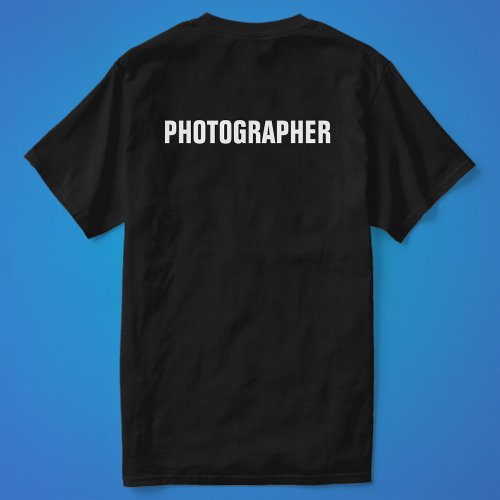 PHOTOGRAPHER Basic Job Title T_Shirt