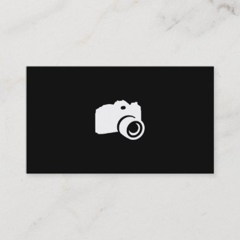 Photographer Business Card by pixelholicBC at Zazzle