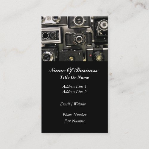 Photographer Business Card