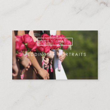 Photographer Business Card by laurapapers at Zazzle