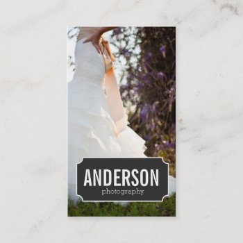 Photographer | Business Card by Studio427 at Zazzle