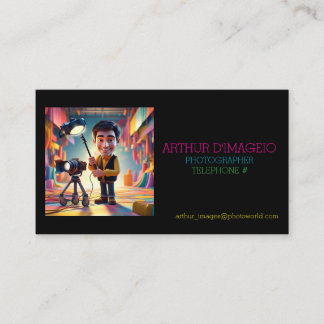 " PHOTOGRAPHER " BUSINESS CARD