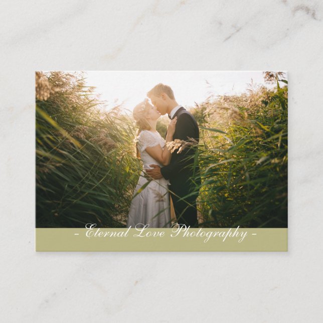 Photographer Business Card (Front)