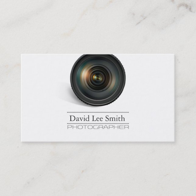 Photographer Business card (Front)
