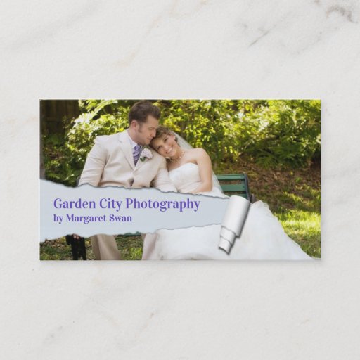 Customizable Photographer Business Card
