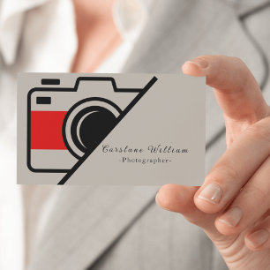 Photographer Business Card Modern