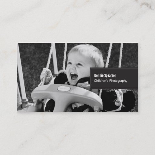 Customizable Photographer Business Card Template
