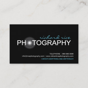 Photographer Business Cards