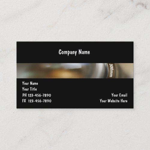 Photographer Business Cards