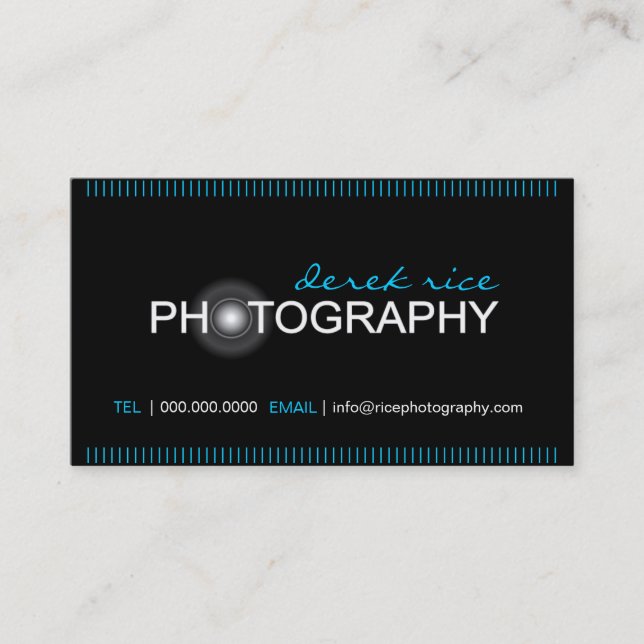 Photographer Business Cards (Front)