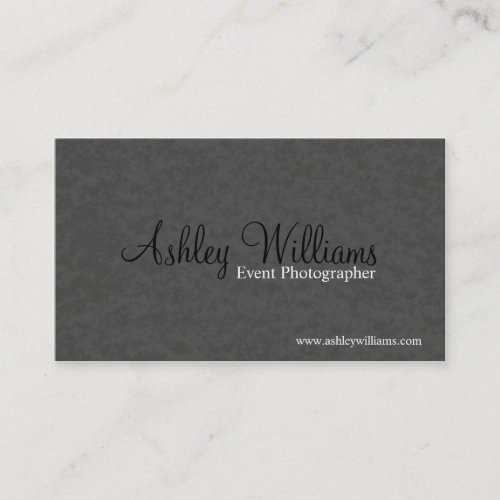 Photographer - Business Cards