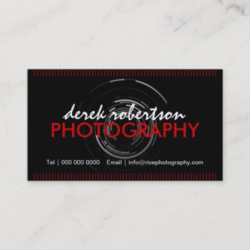 Photographer Business Cards