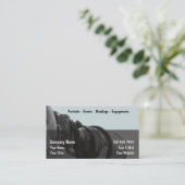 Photographer Business Cards (Standing Front)