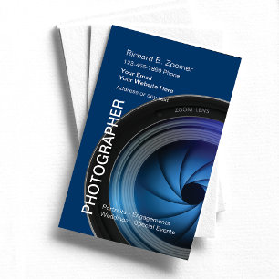 Photographer Business Cards