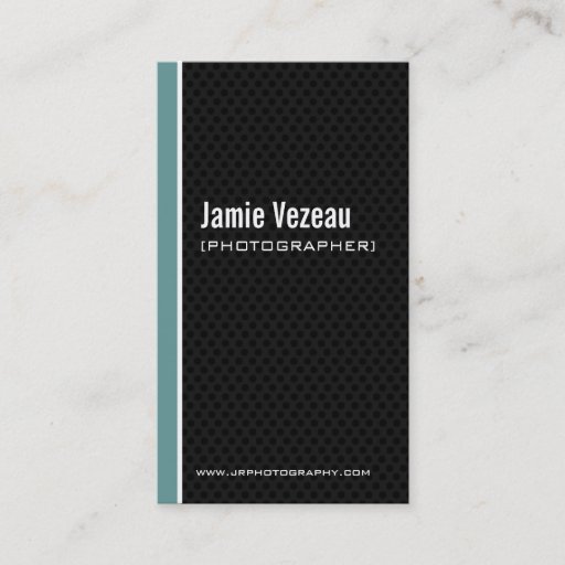 Customizable Photographer Business Cards