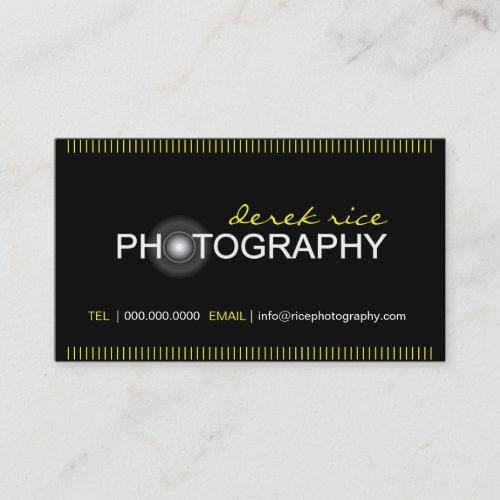 Photographer Business Cards