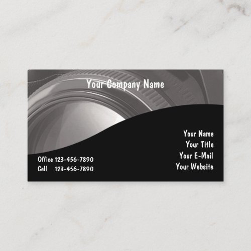 Photographer Business Cards
