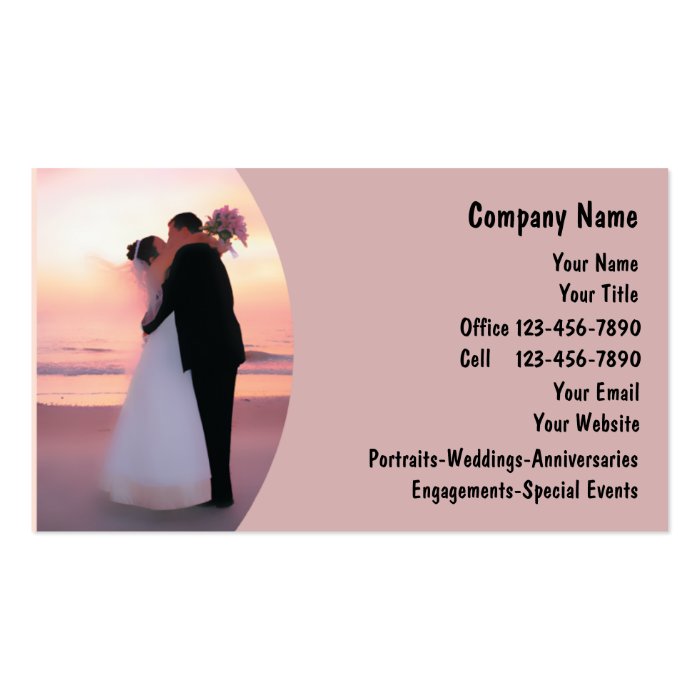 Photographer Business Cards