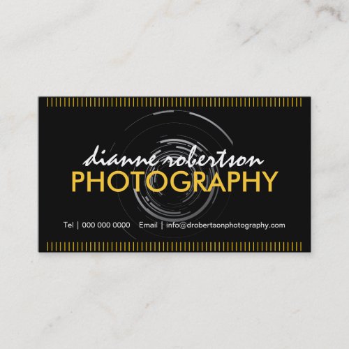 Photographer Business Cards
