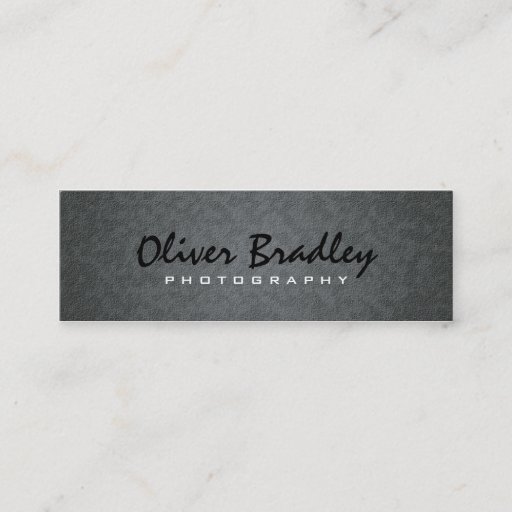 Customizable Photographer - Business Cards