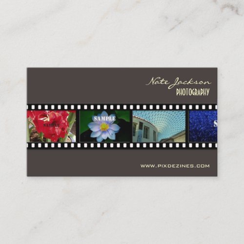 Photographer business cards photos template