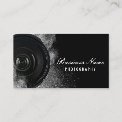 Photographer Camera Lens Aurora Photography Business Card Zazzlecom