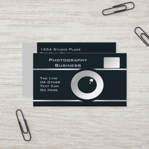 Photographer Camera Business Card