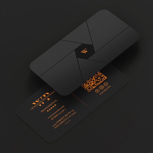 Photographer Camera Shutter Lens Black Orange Business Card (Photographer Camera Shutter Lens Black Orange Business Card
)