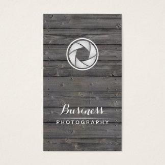 Camera Business Cards Templates Zazzle Photographer Camera Shutter Wood Photography Business Card