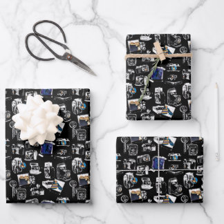 Photographer Captured Vintage Camera Formats Wrapping Paper Sheets