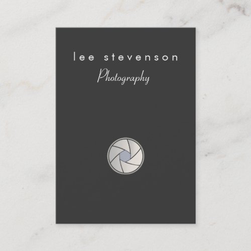 Photographer Chubby Business Card